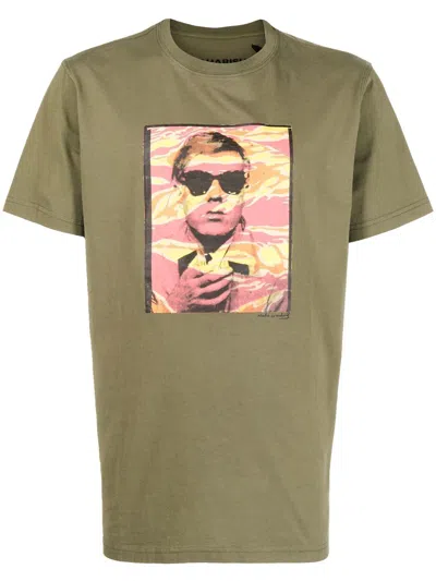 Maharishi X Andy Warhol Polaroid T-shirt In Grün