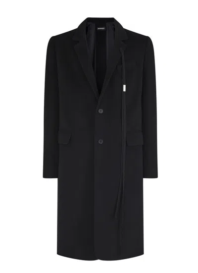 Ann Demeulemeester Felix Long High Comfort Tailored Jacket In Black