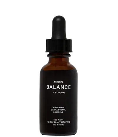 Mineral Balance Sublingual - 30ml In Black