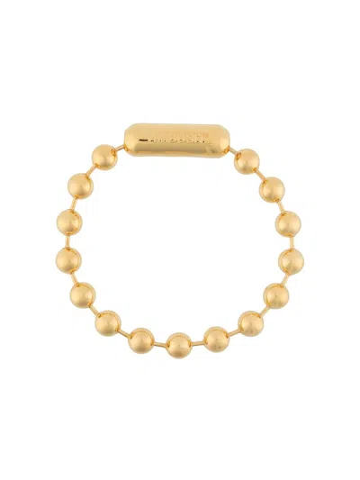 Ambush Ball Chain Bracelet In Gold