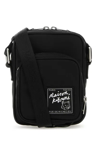 Maison Kitsuné Maison Kitsune Handbags. In Black
