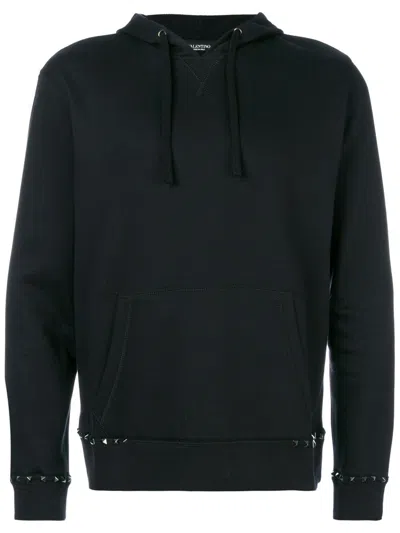 Valentino Black Rockstud Hoodie