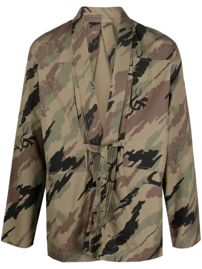 Maharishi Camouflage-print Organic-cotton Jacket