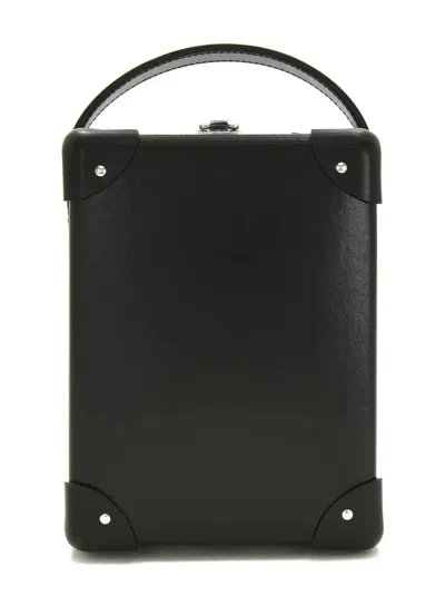 Globe-trotter Cenentary 3-slot Watch Case In Black