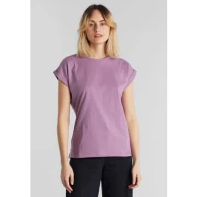 Dedicated Visby Organic Cotton Base T-shirt | Dusty Purple