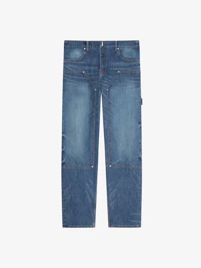 Givenchy Carpenter Straight-leg Jeans In Blue