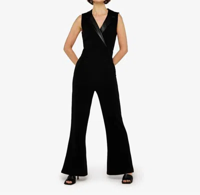 Apricot Holiday Jumpsuit In Black