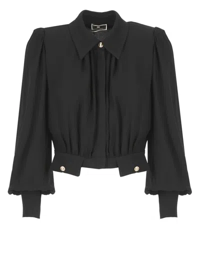 Elisabetta Franchi Shirts In Black