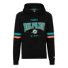Hugo Boss Boss X Nfl Cotton-terry Hoodie With Collaborative Branding In Dolphins