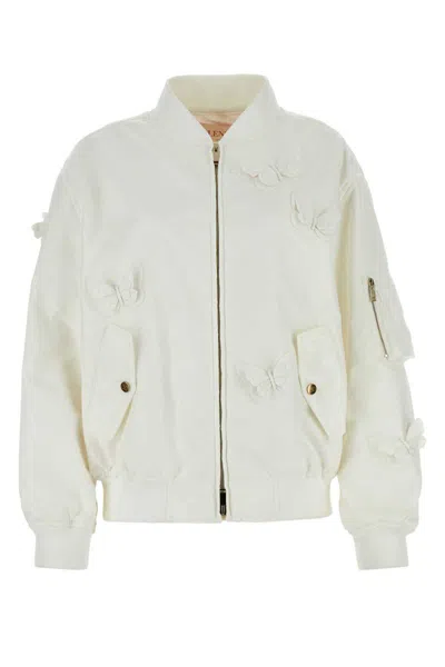 Valentino Garavani Jackets In White