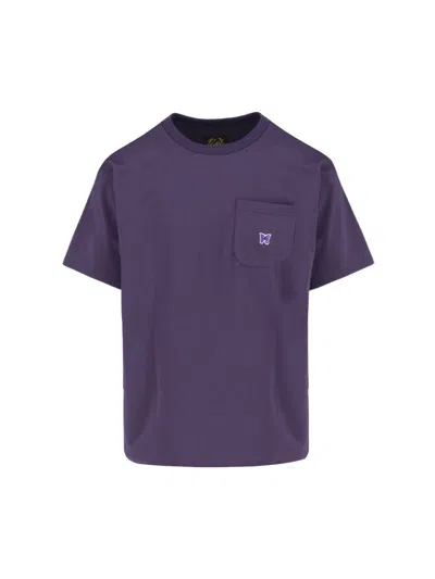 Needles T-shirts And Polos In Purple