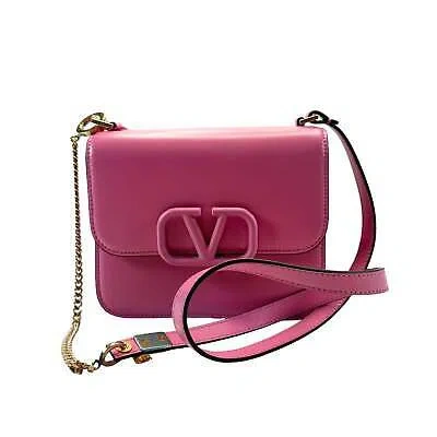 Pre-owned Valentino Garavani Vsling Crossbody Mini Bag / Pink
