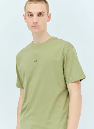 Apc Kyle T-shirt In Green