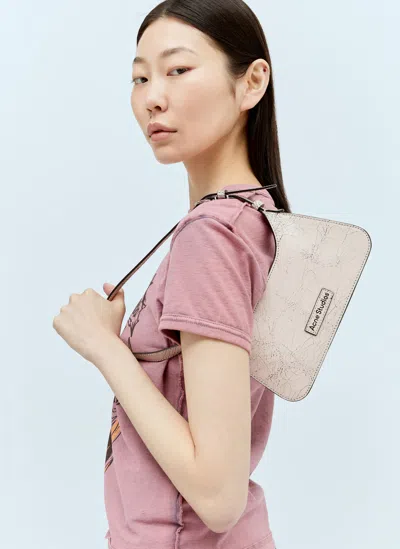 Acne Studios Platt Micro Shoulder Bag In Pink