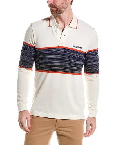 Missoni Polo Shirt In White