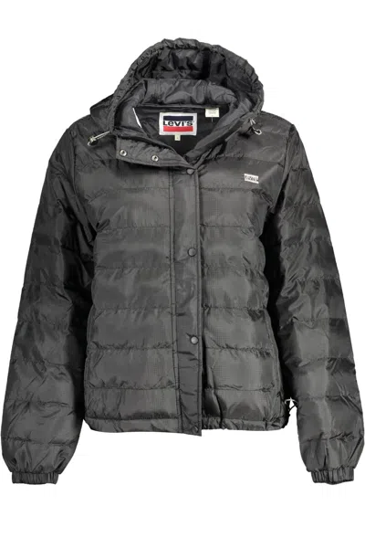Levi&#039;s Black Polyester Jackets & Coat