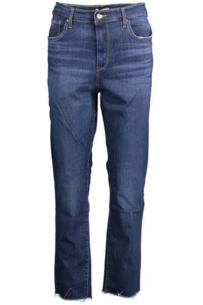 Levi&#039;s Blue Cotton Jeans & Pant