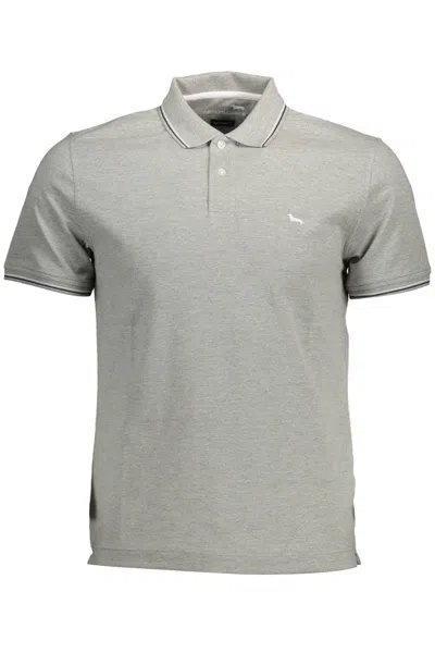 Harmont & Blaine Grey Cotton Polo Shirt