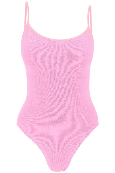 Hunza G Pamela One-piece Swimsuit In Rosa