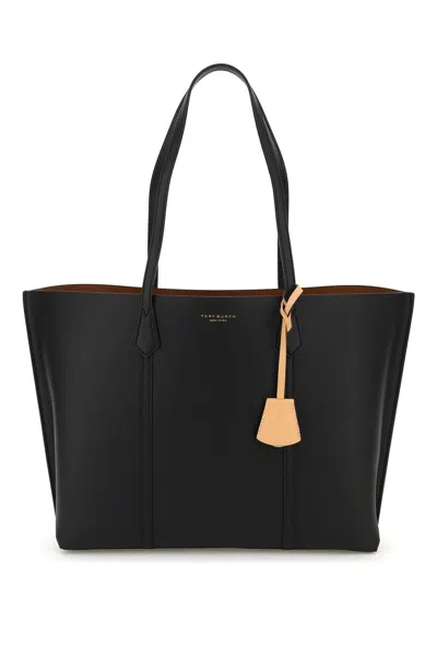 Tory Burch Perry Shopping Bag In Nero