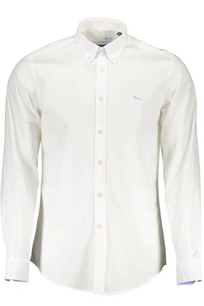 Harmont & Blaine White Cotton Shirt