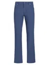 Brett Johnson Men's Stretch Cotton Five-pocket Pants In Denim