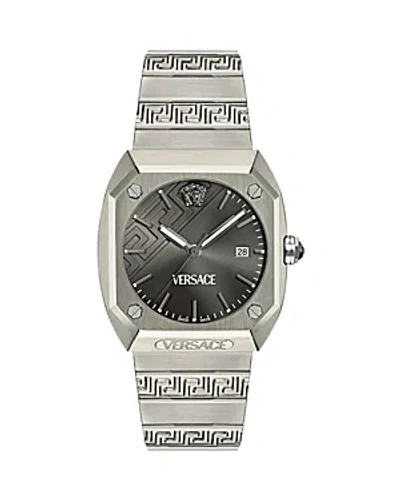 Versace Antares Watch, 44mm X 42mm In Titanium