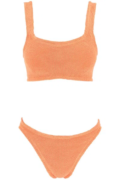 Hunza G . Xandra Bikini Set In 橙子
