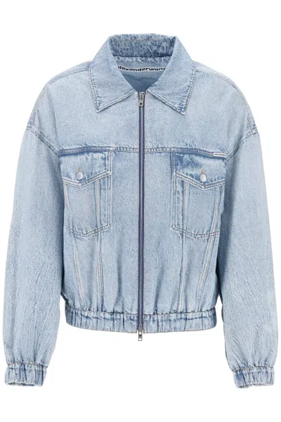 Alexander Wang Oversized Trompe L In Light Blue