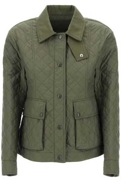 Moncler Galene Nylon Jacket In Green