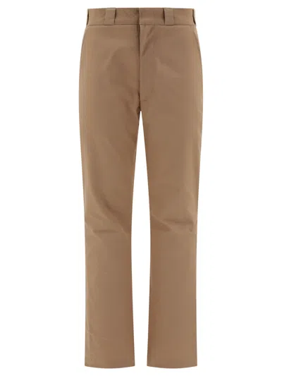 Gallery Dept. Flared Chino Trousers In Beige