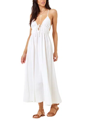 L*space Women's Playa Vista Strappy Midi-dress In White