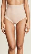 Commando High-waist Control Thong In Almond