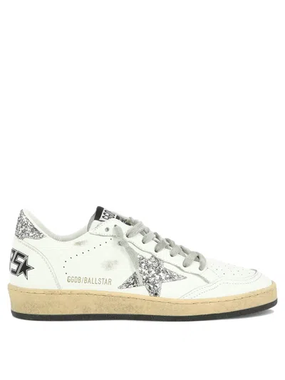 Golden Goose Deluxe Brand Woman White Leather Ball Star Sneakers