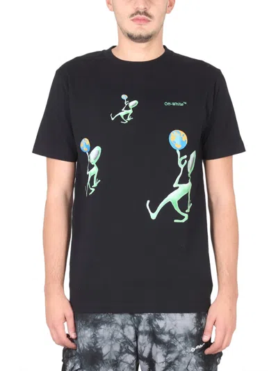 Off-white Alien Arrow T-shirt In Black