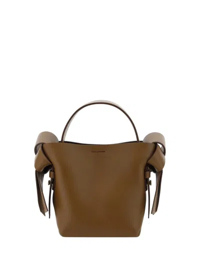 Acne Studios Shoulder Bags In Camel Brown