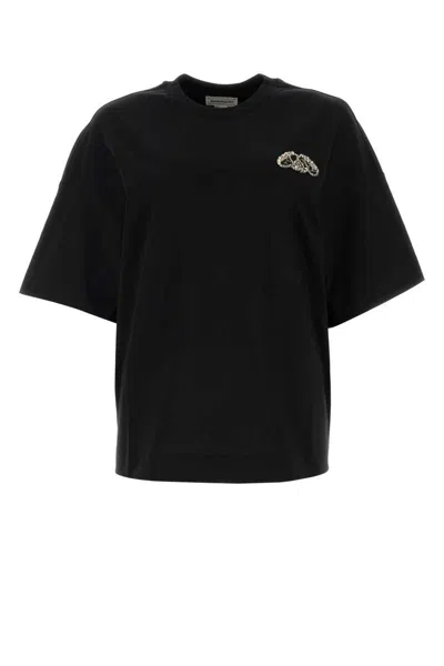 Alexander Mcqueen T-shirt  Damen Farbe Schwarz In Black