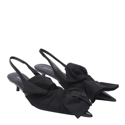 Balenciaga With Heel In Black