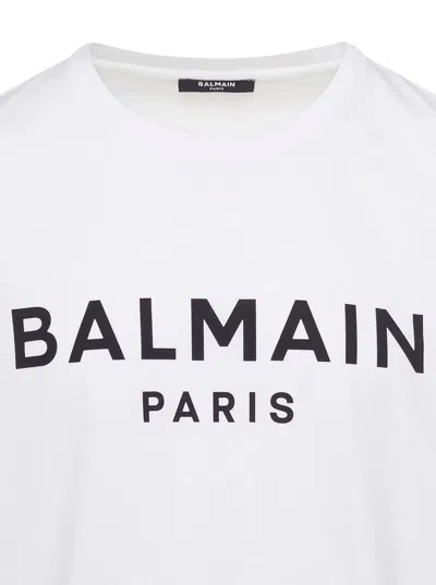 Balmain T-shirts And Polos In White