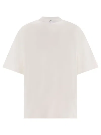 Burberry T-shirt With Ekd In White