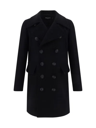 Dsquared2 Coat  Men Color Black