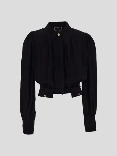 Elisabetta Franchi Shirts In Black