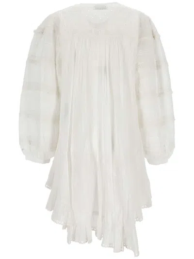Isabel Marant 'gyliane' Dress In White