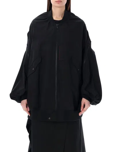 Junya Watanabe Oversized Bomber Jacket In Black
