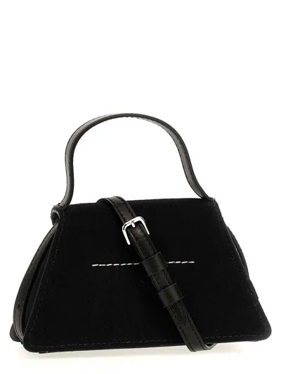 Mm6 Maison Margiela 'numeric Mini' Crossbody Bag In Black