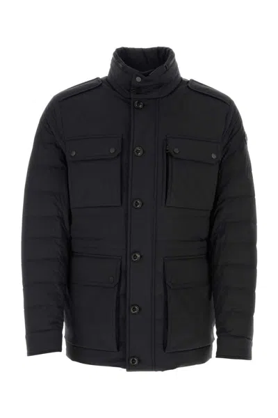 Moncler Jackets In Black