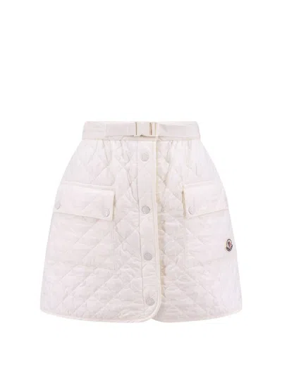 Moncler Skirt In White