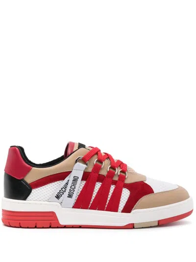 Moschino Trainers In Rouge