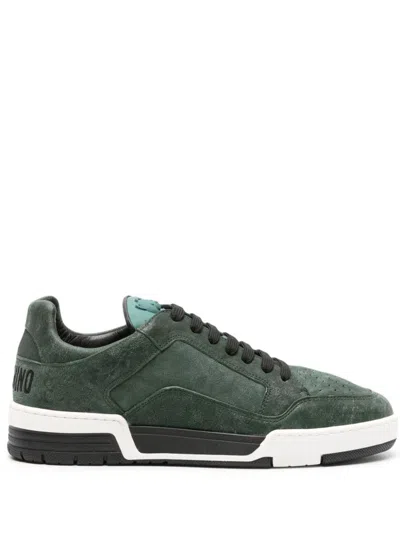 Moschino Sneakers In Green