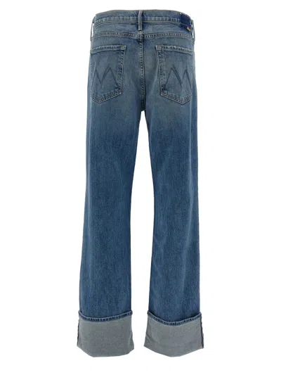 Mother 'the Duster Skimp' Jeans In Blue